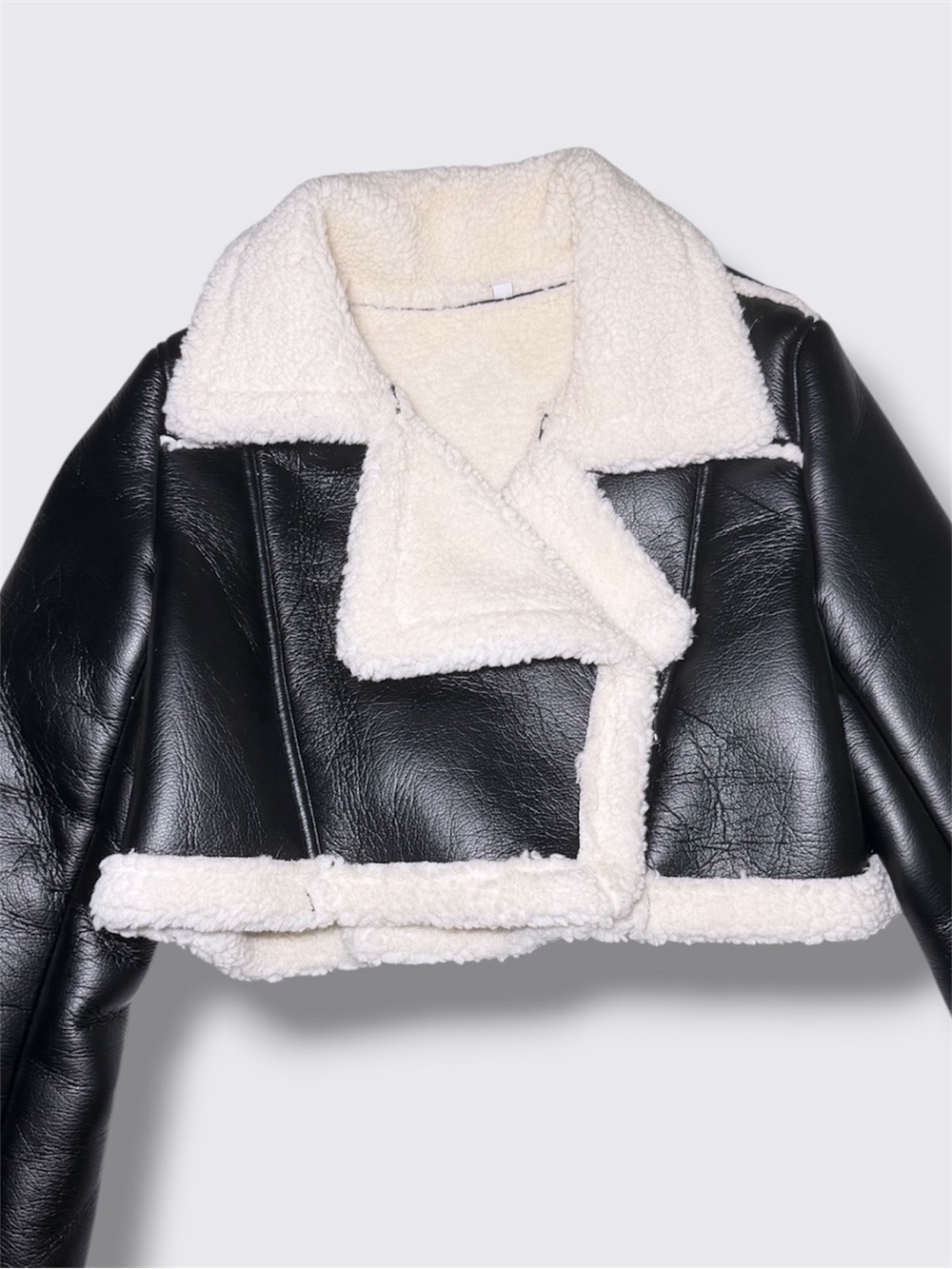 Privacy Wardrobe Cropped Wool Jacket - S - Picture 3 of 11